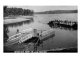 Norfork Lake  Arkansas - View of Henderson Ferry on Lake