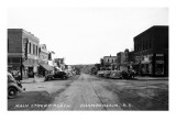 Chamberlain  South Dakota - Northern View up Main Street