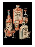 Whiskey  Wine & Gin