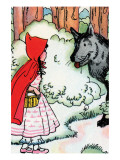 Little Red Riding Hood Meets the Wolf