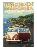 Pismo Beach  California - VW Coastal Drive
