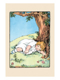 Asleep Under a Tree