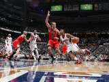 Chicago Bulls v Atlanta Hawks - Game Three  Atlanta  GA - MAY 6: Jeff Teague and Joakim Noah