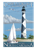 Cape Lookout Lighthouse - Outer Banks  North Carolina