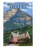 Waterton National Park  Canada - Prince of Wales Hotel