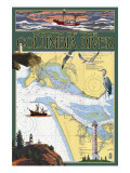 Columbia River Chart & Views