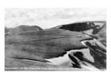 Rocky Mt Nat'l Park  Colorado - Trail Ridge Road Switchbacks near Iceberg Lake