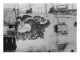 Stern Plate of the Battleship Olympia