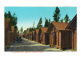 Yellowstone Nat'l Park  Wyoming - Park Lodge Sleeping Cabins