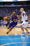 Los Angeles Lakers v Dallas Mavericks - Game Three  Dallas  TX - MAY 6: Kobe Bryant and Jason Kidd