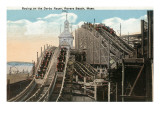 Revere Beach  Massachusetts - View of Derby Racer