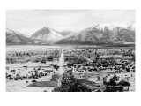 Buena Vista  Colorado - Panoramic View of Town