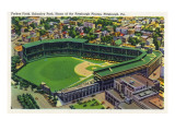 Pittsburgh  Pennsylvania - Forbes Field  Schenley Park View