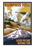 Bumpass Hell - Lassen Volcanic National Park  CA