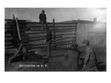 South Dakota - Branding Cattle Scene