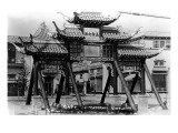 Los Angeles  California - Chinatown; Gate of Maternal Virtue on Broadway