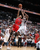 Chicago Bulls v Atlanta Hawks - Game Three  Atlanta  GA - MAY 6: Derrick Rose and Jeff Teague