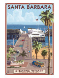 Santa Barbara  California - Stern's Wharf