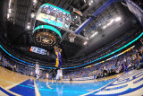Los Angeles Lakers v Dallas Mavericks - Game Three  Dallas  TX - MAY 6: Andrew Bynum