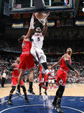 Chicago Bulls v Atlanta Hawks - Game Three  Atlanta  GA - MAY 6: Josh Smith and Joakim Noah
