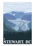 Stewart  BC - Glacier Scene
