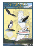 Seward  Alaska - Nautical Chart