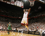Boston Celtics v Miami Heat - Game Five  Miami  FL - MAY 11: LeBron James and Paul Pierce
