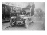 Armored Automobile Juxtaposed With Trolley Car & Horse Team on a City Street In Turkey