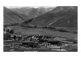 Sun Valley  Idaho - Panoramic View of Valley in Summer