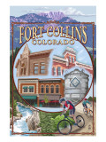 Fort Collins  Colorado Scenes