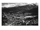 Mullan  Idaho - Panoramic View of Town