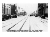 Los Angeles  California - Snow on South Broadway