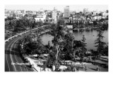 Los Angeles  California - Aerial View of Gen Douglas Mac Arthur Park