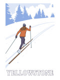 Yellowstone Nat'l Park - Cross Country Skier