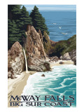 McWay Falls - Big Sur Coast  California