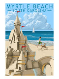 Myrtle Beach  South Carolina - Sandcastle