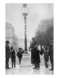 Lamppost Is Riddled With Shell Fire And Still Stands