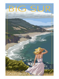 Big Sur  California Coast Scene