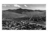 Missoula  Montana - Panoramic View of Town