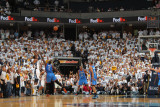 Oklahoma City Thunder v Memphis Grizzlies - Game Four  Memphis  TN - MAY 9: Mike Conley and Kendric