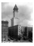 Pioneer Square and Smith Tower Construction - Seattle  WA