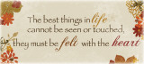 The Best Things in Life