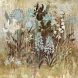 Floral Frenzy Blue III