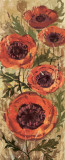 Floral Frenzy Red I