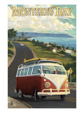 Monterey  California - VW Van