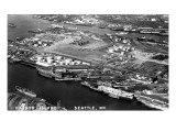 Seattle  Washington - Harbor Island Aerial Photograph