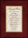 Prayer of Thanks