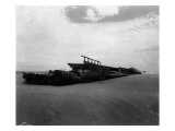 Shipwreck of the Jeanette Cruthers  South of Pacific Beach  1923