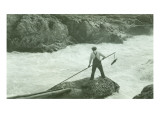 Spearing Fish  Circa 1940
