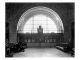 Train Station with Vaulted Archway  Circa 1911
